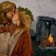 Illustration for article titled Historians Uncover Evidence Stonehenge Once Prominent Druid Make-Out Spotem/em